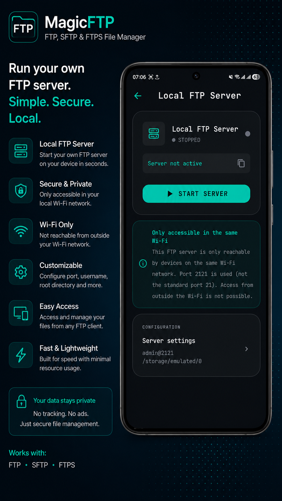 MagicFTP Screenshot 4