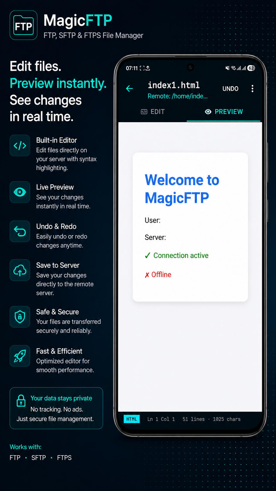 MagicFTP Screenshot 7